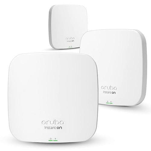 HPE Networking Instant On, HPE Networking Instant On AP15 | 4x4 Wi-Fi 5 Access Point | US Model | Power Source Not Included (Pack of 3) - R2X05A