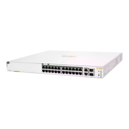 HPE Networking Instant On 1960 24-Port Gb 20-Port Class 4 PoE | 4-Port Class 6 PoE Smart Switch (370W) - 24x 1G | 2X SFP+ | 2X 10GBase-T (JL807A#ABA)