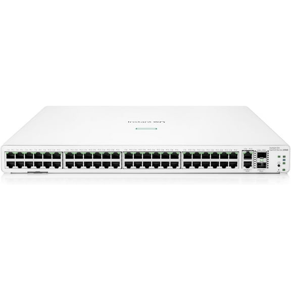 HPE Networking Instant On Switch 48p Gigabit 2p 10GBT 2p SFP+ 1960 (JL808A#ABA)