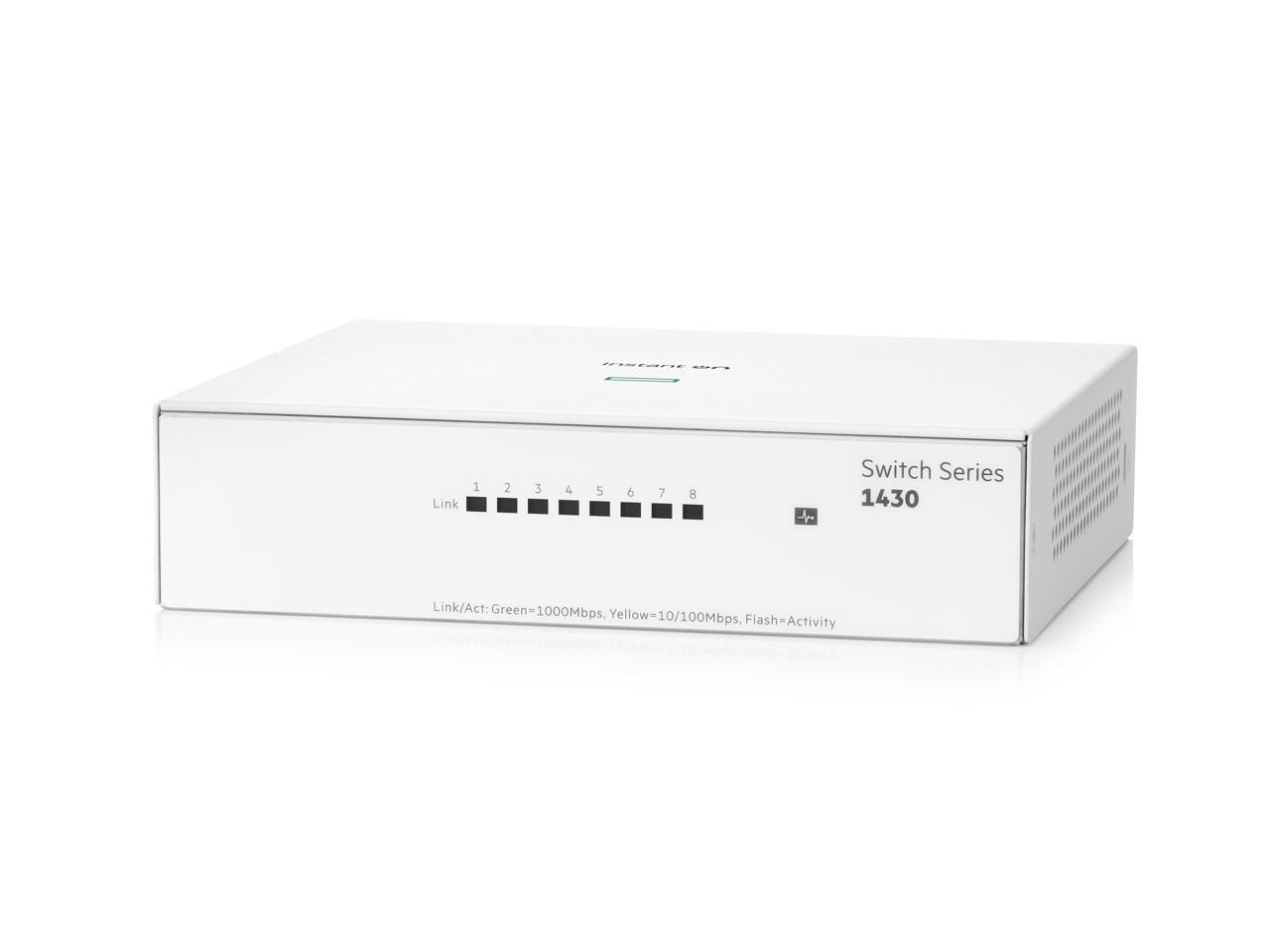 HPE Networking Instant On Switch 8p Gigabit 1430 (R8R45A#ABA) - Walmart.com