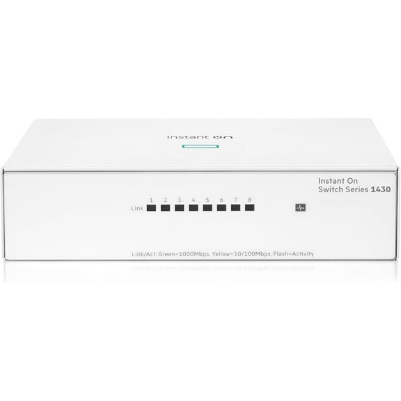 HPE Networking Instant On Switch 8p Gigabit 1430 (R8R45A#ABA)