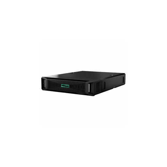 HPE ProLiant DL145 Gen11 server with one AMD EPYC 8124P Processor, 64 GB (2x32 GB) Dual Rank Memory, one HPE MR216i-p Gen11 x16 Lanes andout Cache PCI SPDM Plug-in Storage Controller - P79810-005