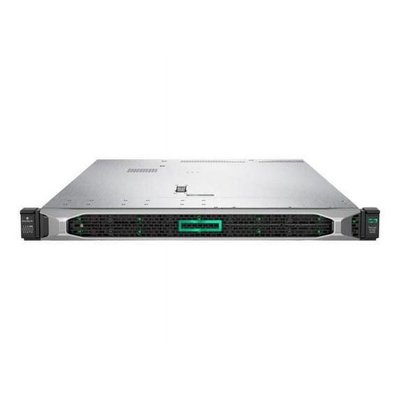 HPE ProLiant DL360 Gen10 Network Choice - Server - rack-mountable 1U - 2-way - 1 x Xeon Silver 4208 / up to 3.2 GHz - RAM 32 GB - SATA/SAS - hot-swap 2.5" bay(s) - no HDD - Gigabit Ethernet - monitor: none