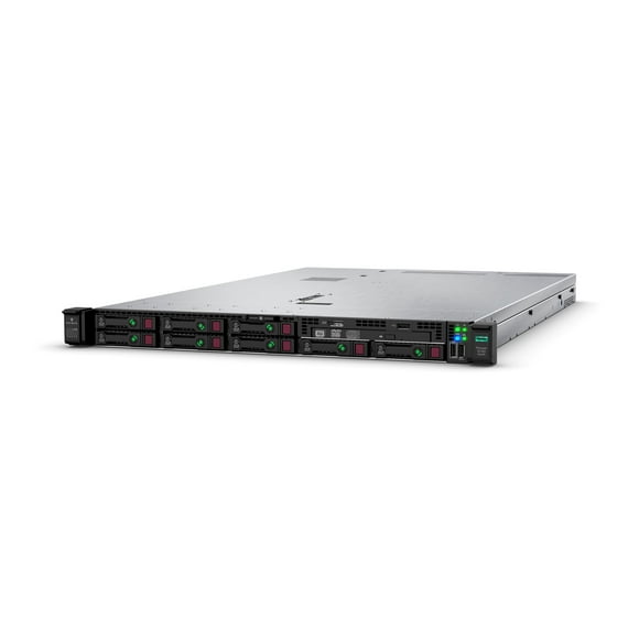 HPE ProLiant DL360 Gen10 - Server - rack-mountable 1U - 2-way - 1 x Xeon Silver 4208 / up to 3.2 GHz - RAM 32 GB - SATA/SAS - hot-swap 2.5" bay(s) - no HDD - Gigabit Ethernet - monitor: none