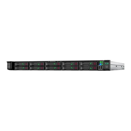 HPE ProLiant DL360 G10 1U Rack Server - 1 x Intel Xeon Silver 4210 2.20 GHz - 16 GB RAM - Serial ATA/600, 12Gb/s SAS Controller - 2 Processor Support - Up to 16 MB Graphic Card - Gigabit Ethernet -...