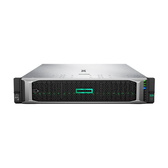 HPE ProLiant DL380 Gen10 SMB Networking Choice - Server - rack-mountable 2U - 2-way - 1 x Xeon Silver 4210R / up to 3.2 GHz - RAM 32 GB - SATA/SAS - hot-swap 2.5" bay(s) - no HDD - Gigabit Ethernet - monitor: none
