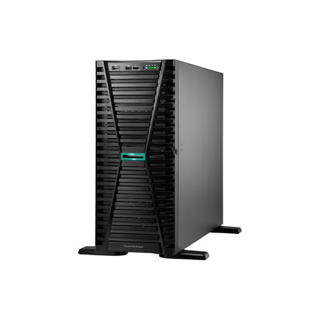 HPE SMART CHOICE ProLiant ML110 G11 4.5U Tower Server, 1 x Intel Xeon Silver 4510 2.4 GHz, 32 GB RAM, 4 TB HDD, Serial ATA Controller