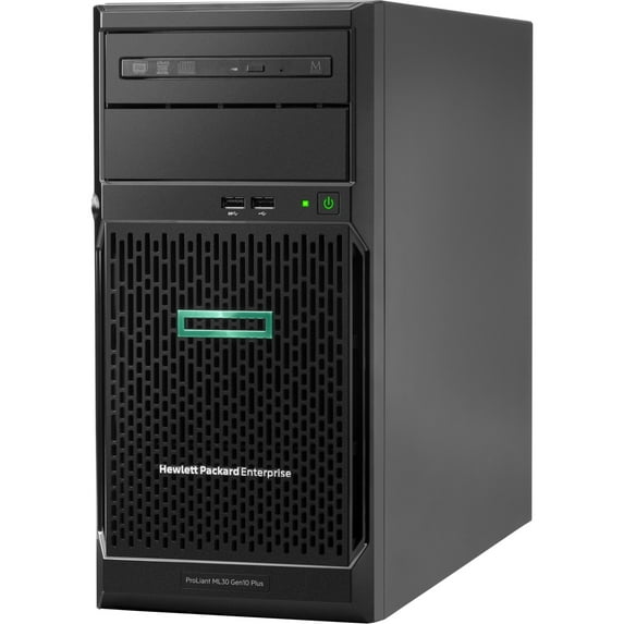 HPE ProLiant ML30 Gen10 Plus E-2314 2.8GHz 4-core 1P 16GB-U 4LFF-NHP 1TB 350W PS Server