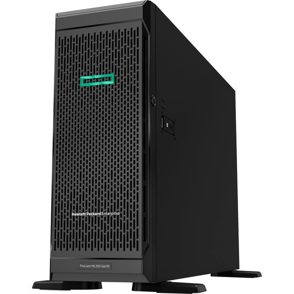 HPE ProLiant ML350 G10 4U Tower Server, 1 x Intel Xeon Silver 4214R 2.40 GHz, 32 GB RAM HDD SSD, Serial ATA/600 Controller
