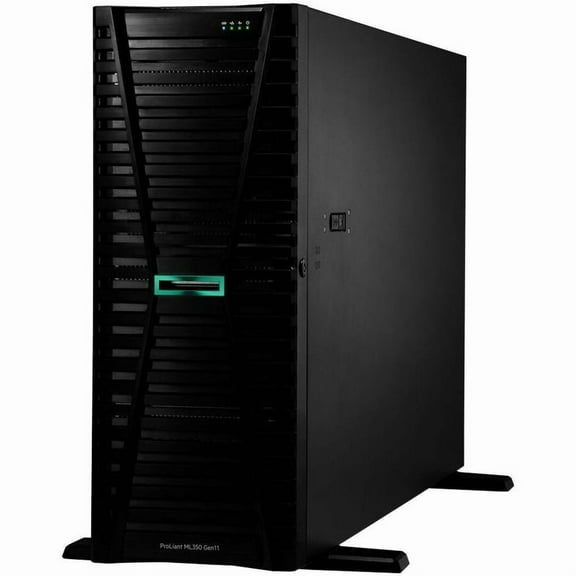 HPE ProLiant ML350 G11 4U Tower Server, 1 x Intel Xeon Silver 4510 2.40 GHz, 64 GB RAM, 12Gb/s SAS, Serial ATA/600 Controller
