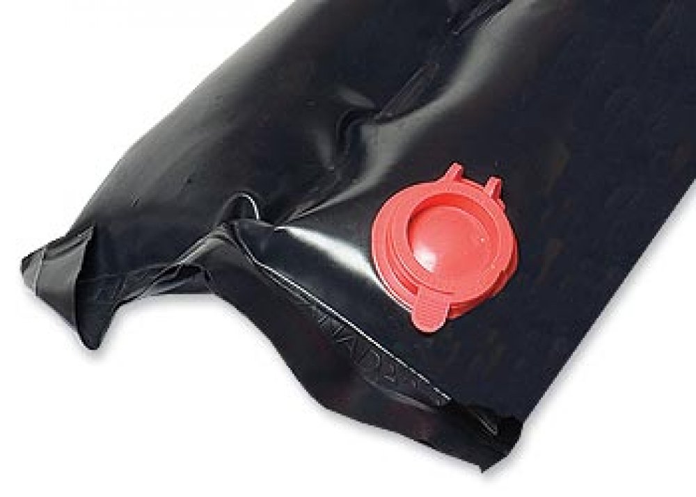 HPI 10' Commercial Style Heavy Duty 26 Gauge Double Chamber Water Bag - Black - 24 Pack - image 1 of 1