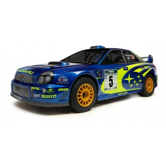 HPI Racing HPI160943 0.12 WR8 Flux 4WD RTR Rally Car for 2001 WRC Subaru Impreza