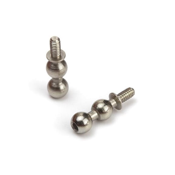 HPI Racing HPI161196 4 x 14 mm Double Ball Stud - 2 Piece