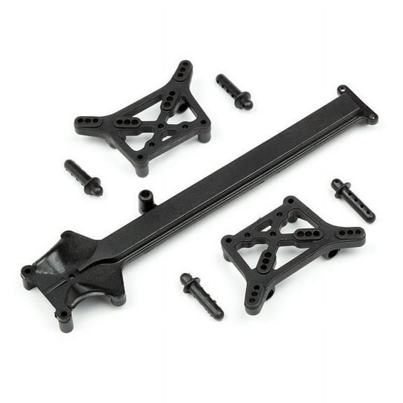 HPI Racing HPI105510 Shock Tower Body Post & Top Deck Set