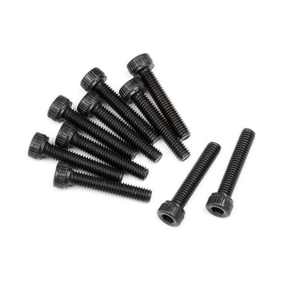 HPI Racing HPI107891 M2.5 x 14 mm Caphead Screw Hexhead - 10 Piece
