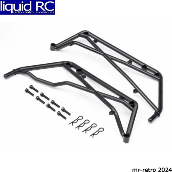 HPI Racing HPI108934 Roll Bar Savage Set, Black