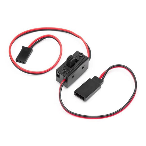 HPI Racing HPI110721 Receiver & Ignition Switch Savage Set, Black