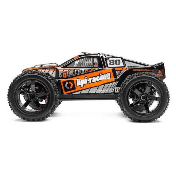 HPI Racing HPI115509 Trimmed & Painted Bullet Flux ST Body, Black