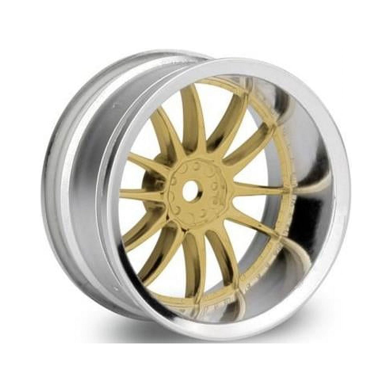 Hpi Racing Work Xsa 02C Wheel 26Mm Chrome/Gold 9Mm Offset - Walmart.com
