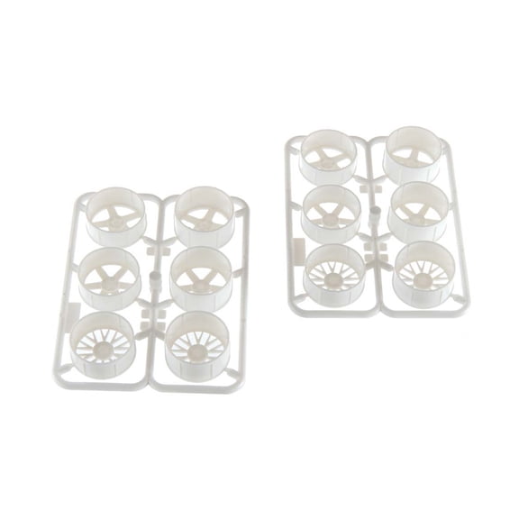 HPI 73410 Wheel Set White Micro RS4 (4) HPI73410