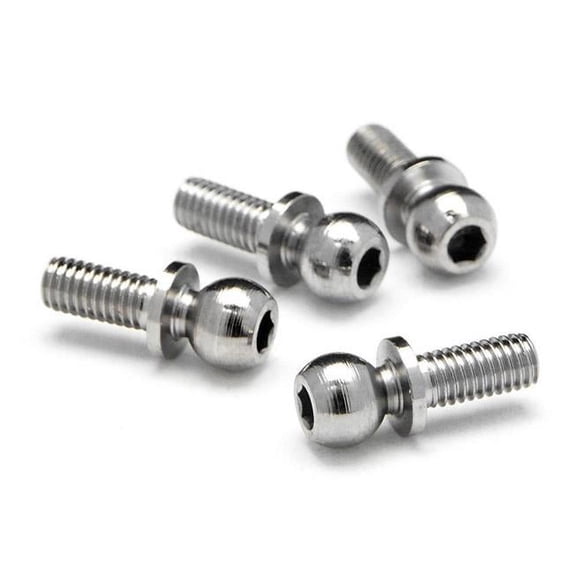 HPI Racing HPI86196 4.7 x 6.5 mm Ball Allen Wrench Required Sprint Shaft, Black - 4 Piece