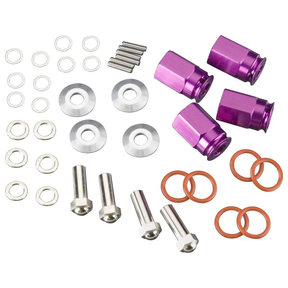 2Pc 85048 Aluminum Front Rear 5 Degrees C HUB Steering Seat For RC Car HPI Savag