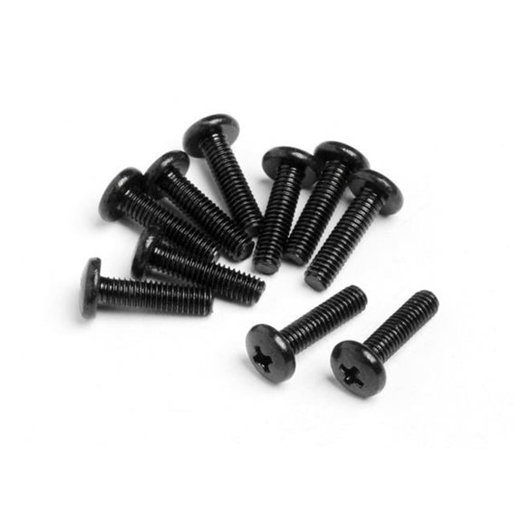 HPI Racing HPIZ432 M2.6 x 10 mm Hex Socket Binder Head Screw, 10 Piece