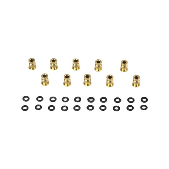 HPI Racing HPI161132 Pivot Ball - 4.5 x 6 mm - Brass - 10 Piece