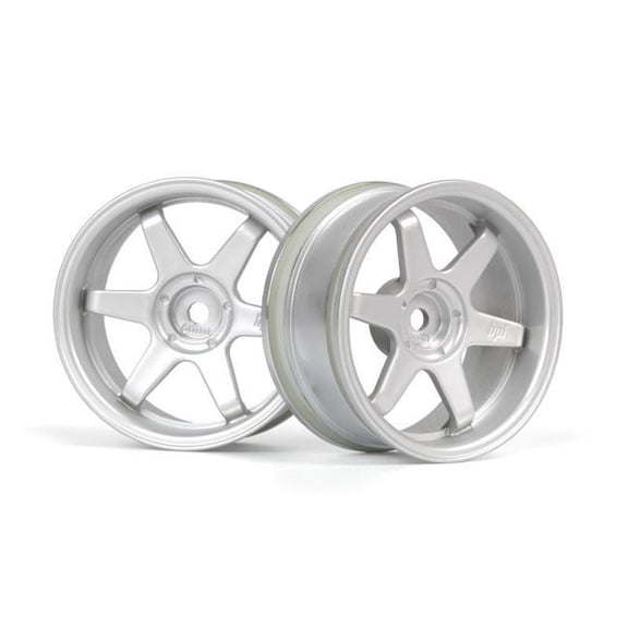 HPI Racing HPI160753 TE37 26 mm Wheel, Matte Chrome - 6 mm Offset