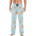 thumbnail image 1 of HPINK-T Abstract Wave Seamless Pajama Pants Mens Lounge Pants Lightweight Men Pajama Bottoms with Drawstring Pockets, 1 of 13