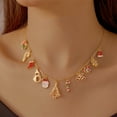 thumbnail image 1 of HPINK-T Christmas Necklace X-Mas Jingle Bell Necklaces Present Bow Pendant Necklace Present for Women, 1 of 12