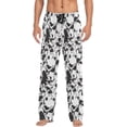 thumbnail image 1 of HPINK-T Dalmatian Dog Men's Pajama Pants Sleepwear Lounge Pajama Bottoms with Pockets, S M L XL XXL, 1 of 13