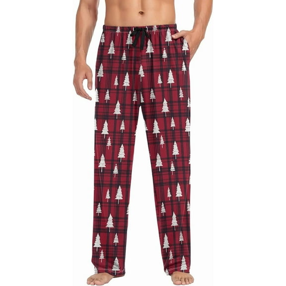HPINK-T Men's Pajama Bottoms Soft Mens Pajama Pants PJ Lounge Pants