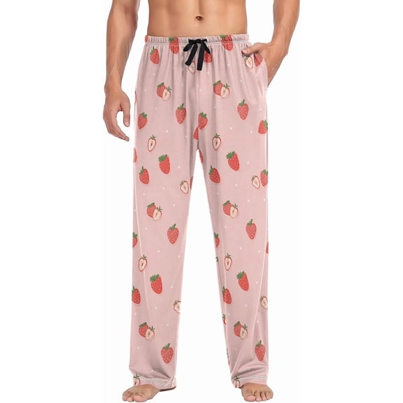 HPINK-T Mens Pajama Pants Autumn Pajama Bottoms Winter Lounge Sleep Pants