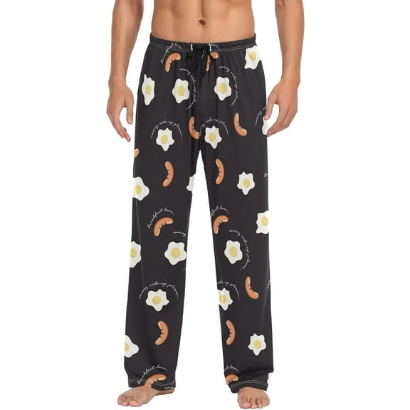 HPINK-T Mens Pajama Pants Colorfull Jelly Fish Men's Pajama Bottoms Sleep Lounge Pj Pants for Men Drawstring Pockets S-XXL