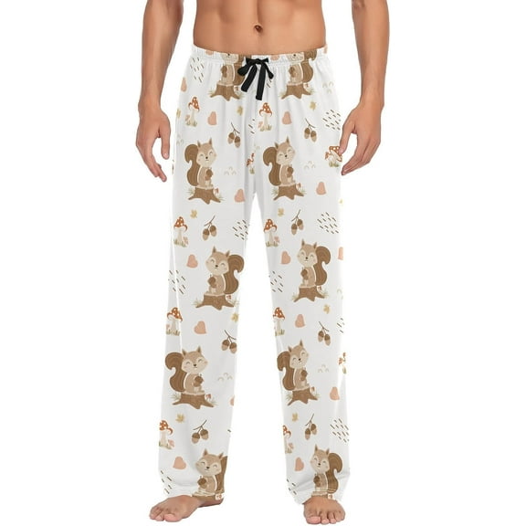 HPINK-T Mens Pajama Pants Poker Skull Men's Pajama Bottoms Sleep Lounge Pj Pants for Men With Pockets S