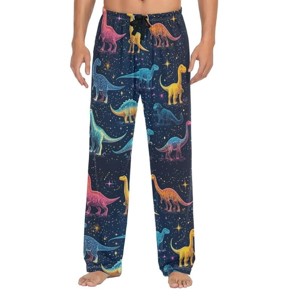 HPINK-T Pajama Pants Christmas Lounge Sleepwear PJs Men's Pajama Bottoms Sleep Pants S