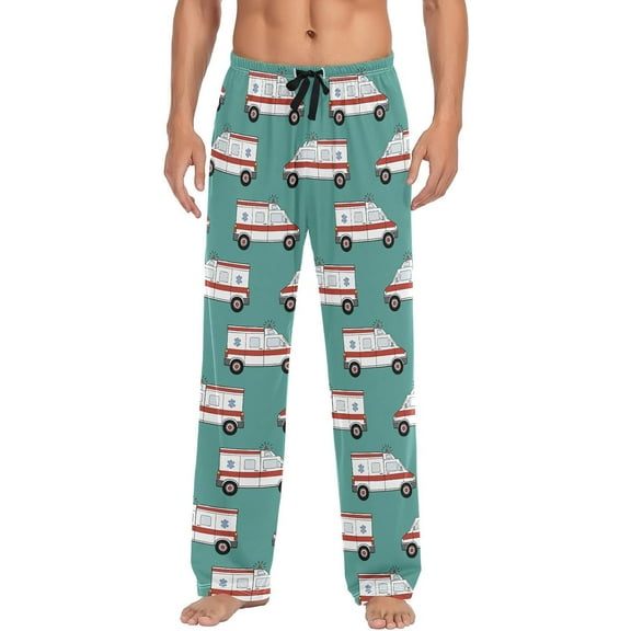 HPINK-T Pajama Pants for Men Pajama Bottoms Mens Pjs Sleep Lounge Pants with Pockets