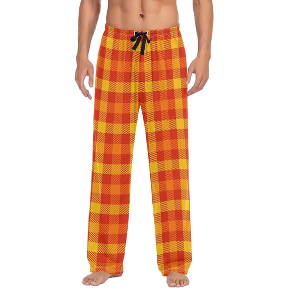 HPINK-T Pajama Pants for Men Pajama Bottoms Sleep Lounge Pjs Pants