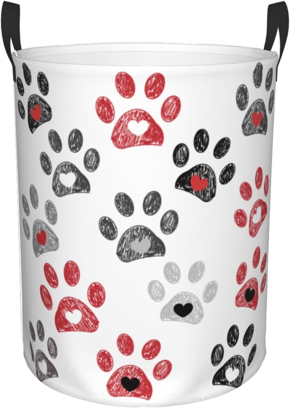 Paws Holly Quilted Laundry Basket NCU0DV1084
