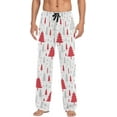 thumbnail image 1 of HPINK-T Red Christmas Tree Mens Sleep Pajama Pants Set Bottoms Lounge Sleepwear PJs, 1 of 7