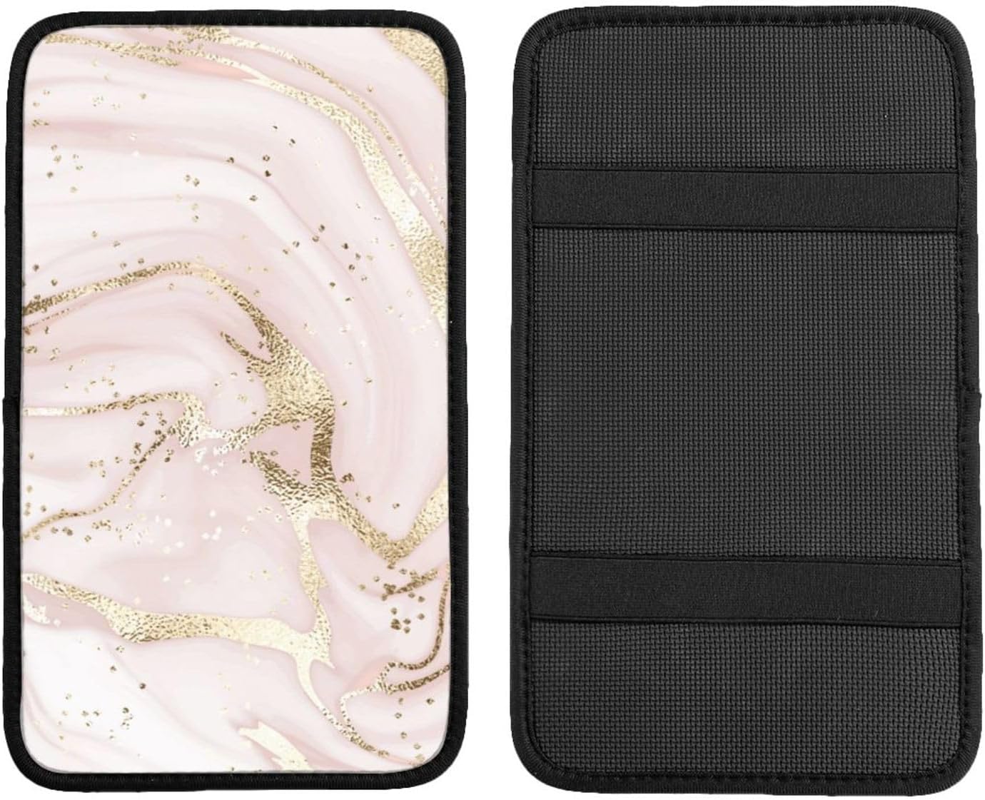 HPINK-T Seamless Floral Pattern Car Handrail Box Cushion,Armrest Cover ...