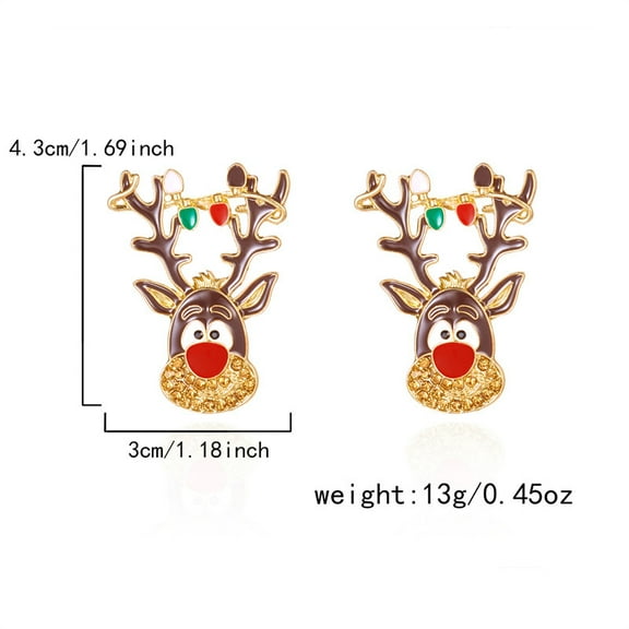 HPINK-T Snowman Christmas Earrings for Women Sterling Silver Snowman Earrings Holiday Winter Drop Dangle Xmas Jewelry Birthday Christmas Thanksgiving Gift