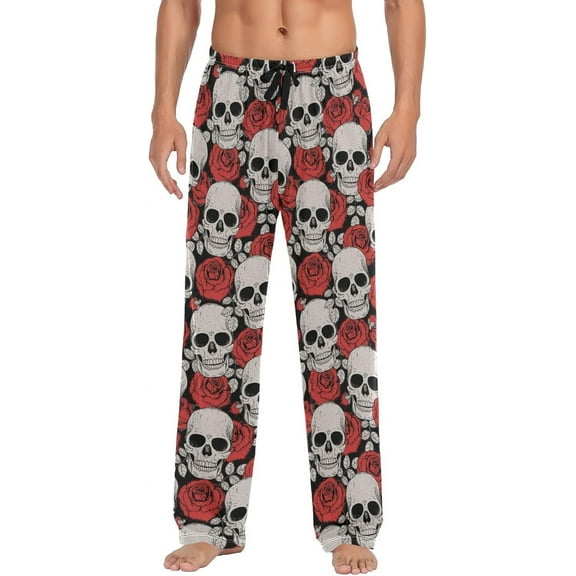 HPINK-T Watercolor Camouflage Pajama Pants Mens Lounge Pants Super Soft Men Pajama Bottoms