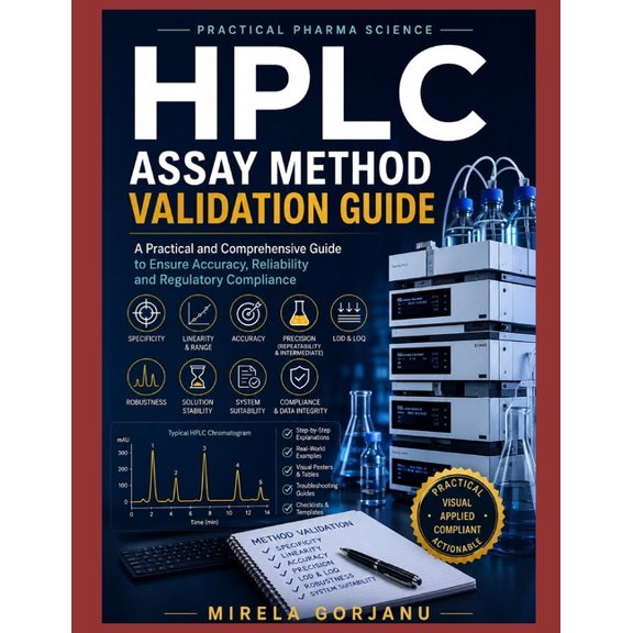 Practical Pharma Science(tm) - Applied K HPLC Assay Method Validation Guide: Practical Pharmaceutical Method Validation, Troubleshooting, Data Integrity, GMP Com, (Paperback)