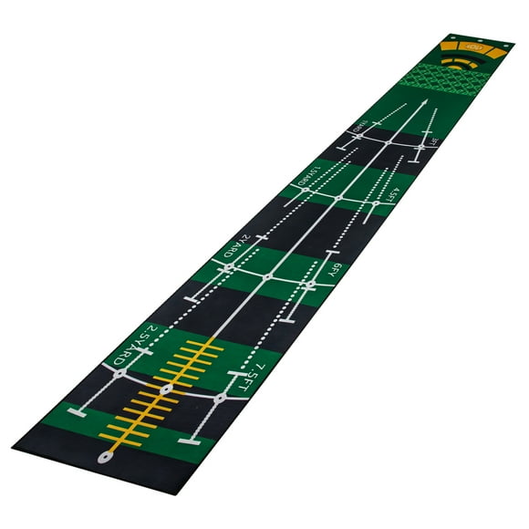 HPLSZCN Golf Training Mat, 50X300cm Golf Putting Green Mat, Portable Washable Anti-Slip Green Practice Golf Putting Mats for Home Office Outdoor