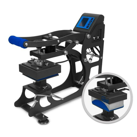 HPN Black Series Cap Label Combo Auto-Open Heat Press