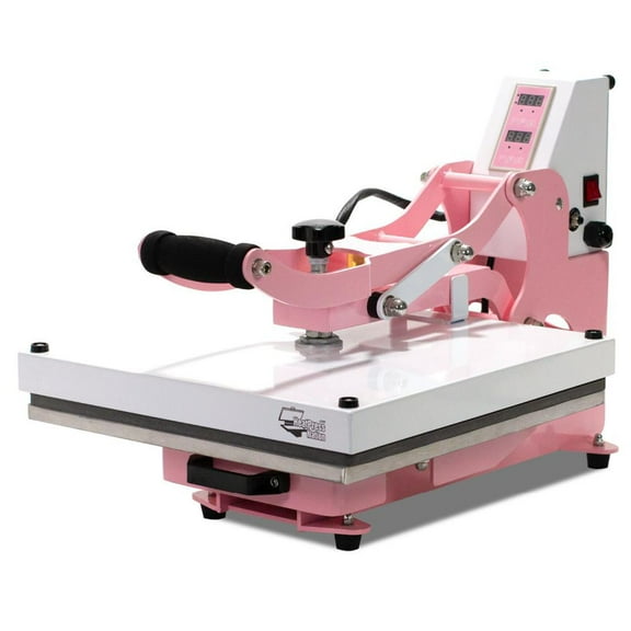 HPN CraftPro 15" x 15" Clamshell Heat Press : Pink