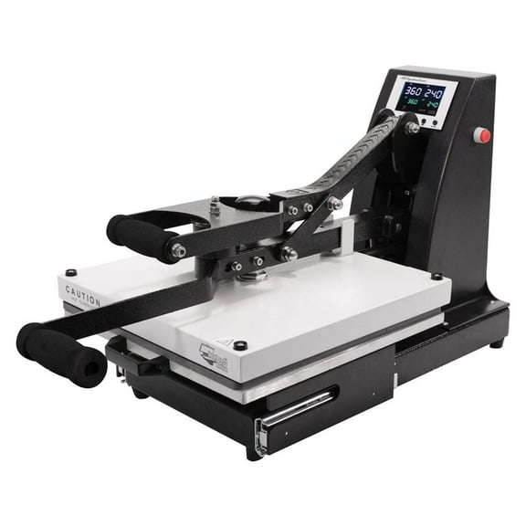 HPN Signature Series 15" x 15" Auto-Open Slide-Out Clamshell Heat Press