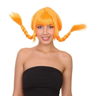 Halloween Wigs in Halloween Accessories | Orange - Walmart.com